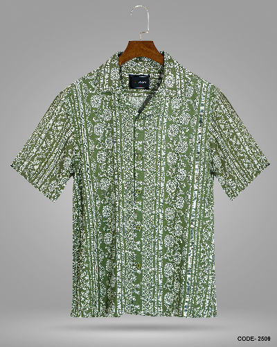 Hawaii Cuban Collar Shirt